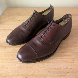 Allen Edmonds Park Avenue Cap-toe Oxfords Merlot size 10.5
